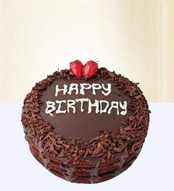 Birthday Chocolate  Cake